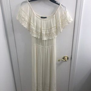 White Lace Maxi Dress